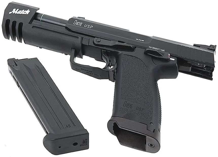 トイガン KSC USP match HW GBB KWA Exclusive Heckler & Koch USP Match GBB Airsoft Pistol